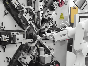 6-Axis Robotic Spring Pick-and-Place System