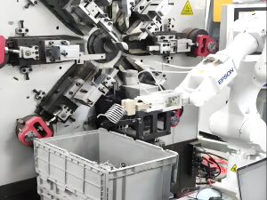 Automatic Spring Tray Arrangement Equipment1