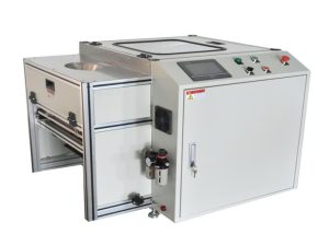 Thermometer visual labeling machine