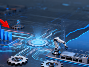 Thermometer visual labeling machine