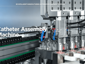 Kateterių surinkimo mašina