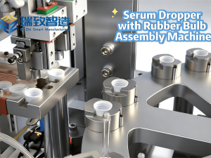 Serum Dropper with Rubber Bulb Assembly Machine