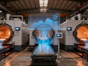 Thermometer visual labeling machine