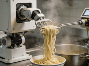 Robots Cooking and Delivering Dishes