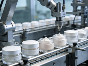 Cream Jar Assembly Machine