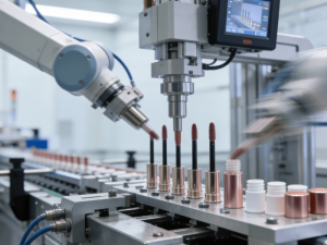 Lip Gloss Applicator Assembly Machine