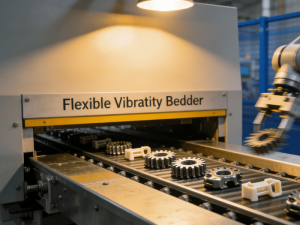 Flexibel vibrerande matare